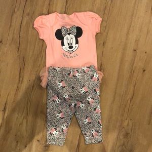 Baby girl Minnie set